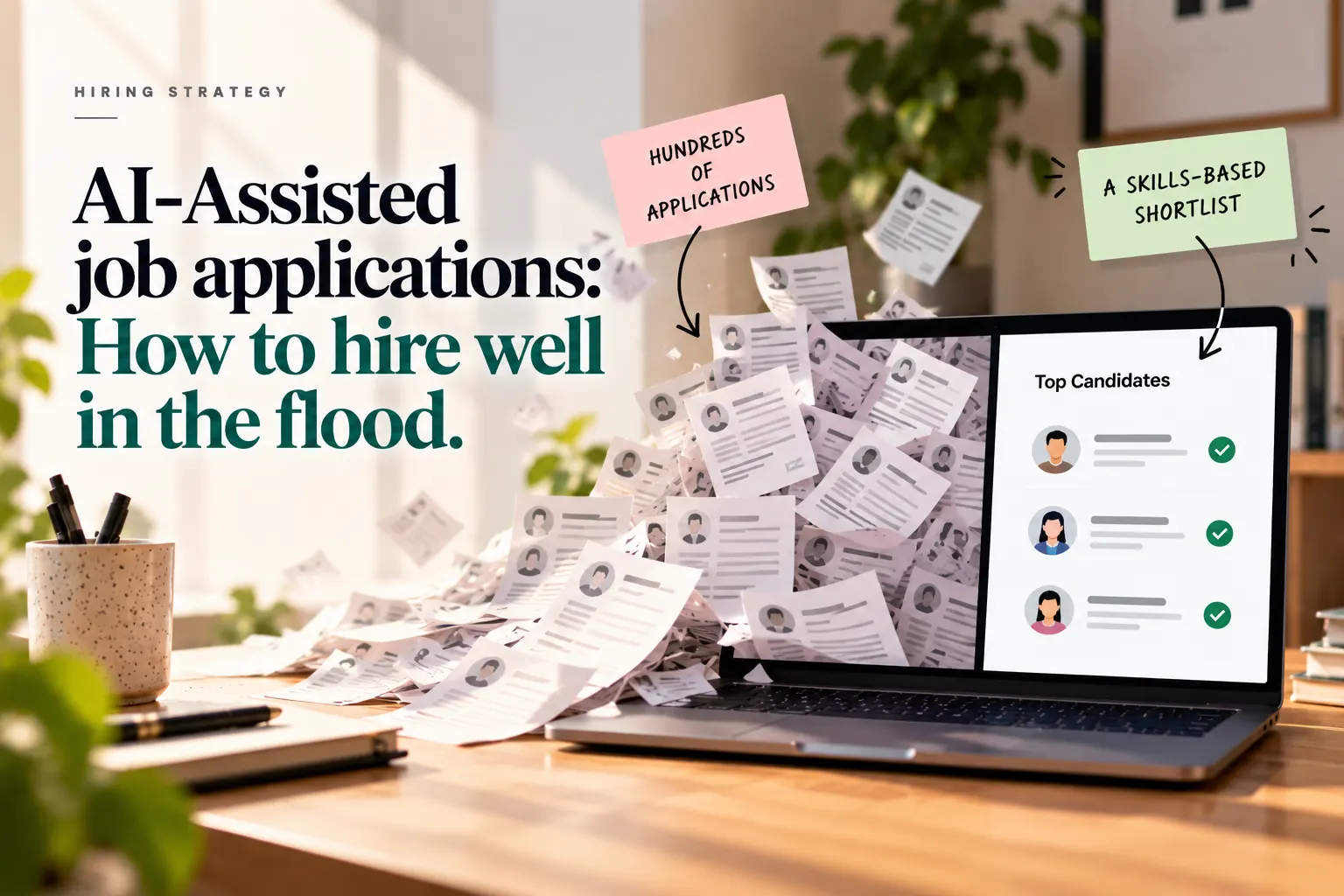 AI-Assisted Job Applications: How to Hire Well in the Flood