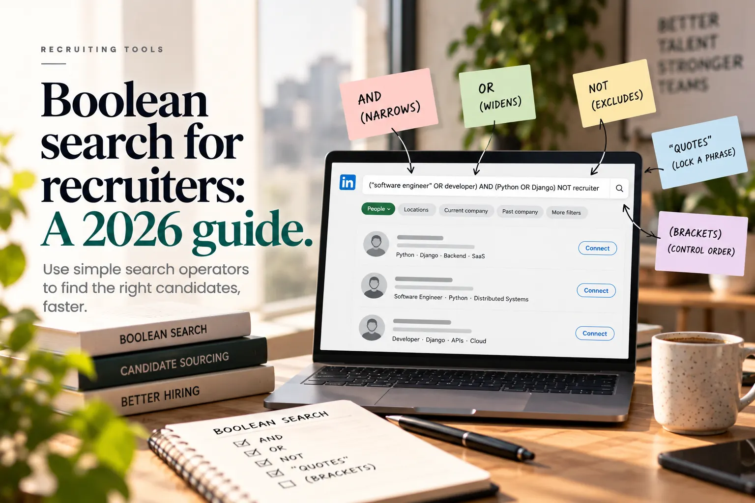 Boolean Search for Recruiters: A 2026 Guide (With Examples)