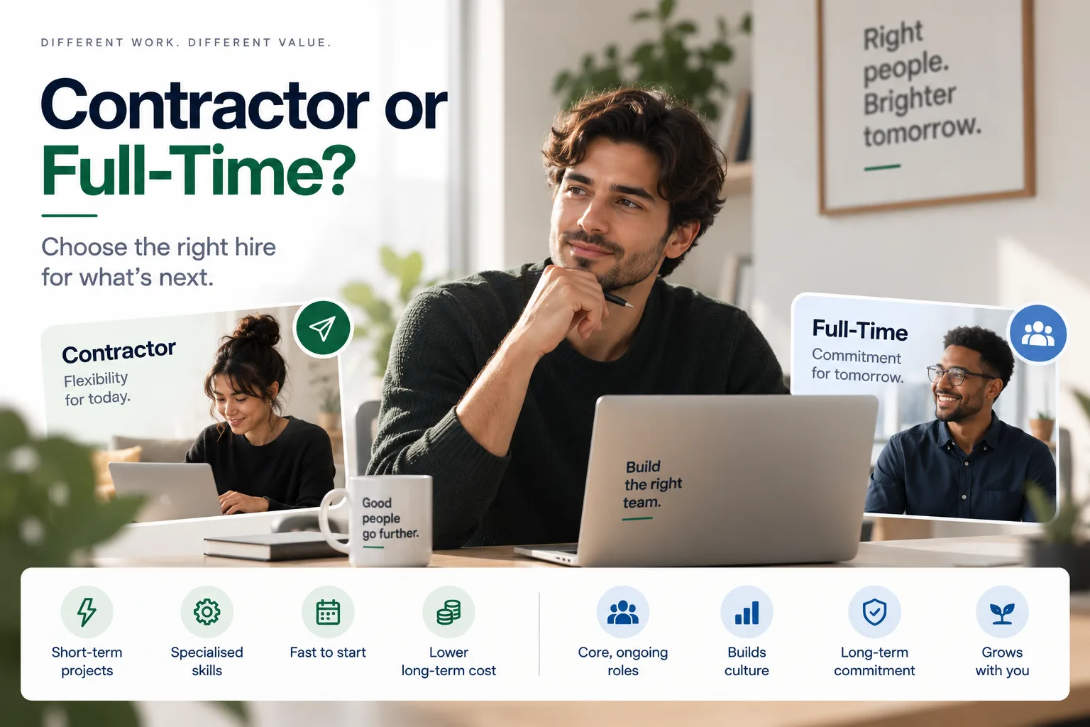 Contract vs Full-Time Employees: Which Should You Hire in 2026?