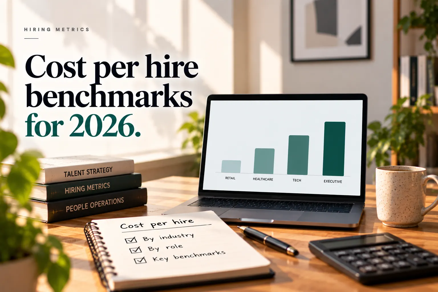 Cost per Hire Benchmarks for 2026 (by Industry and Role)