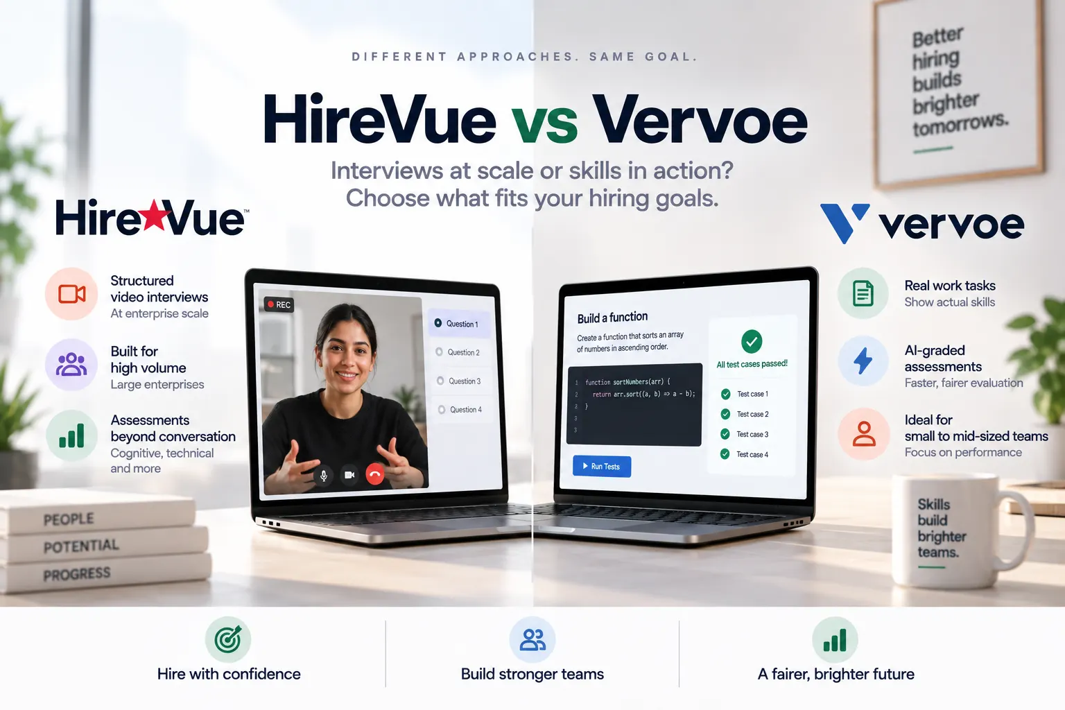 HireVue vs Vervoe (2026): Which Hiring Tool Should You Choose?