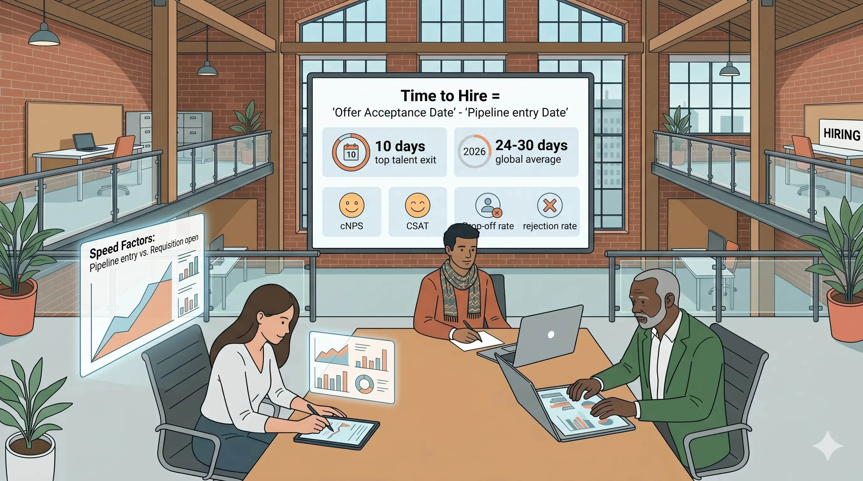 How to Calculate Time to Hire: Formula + 2026 Industry Benchmarks