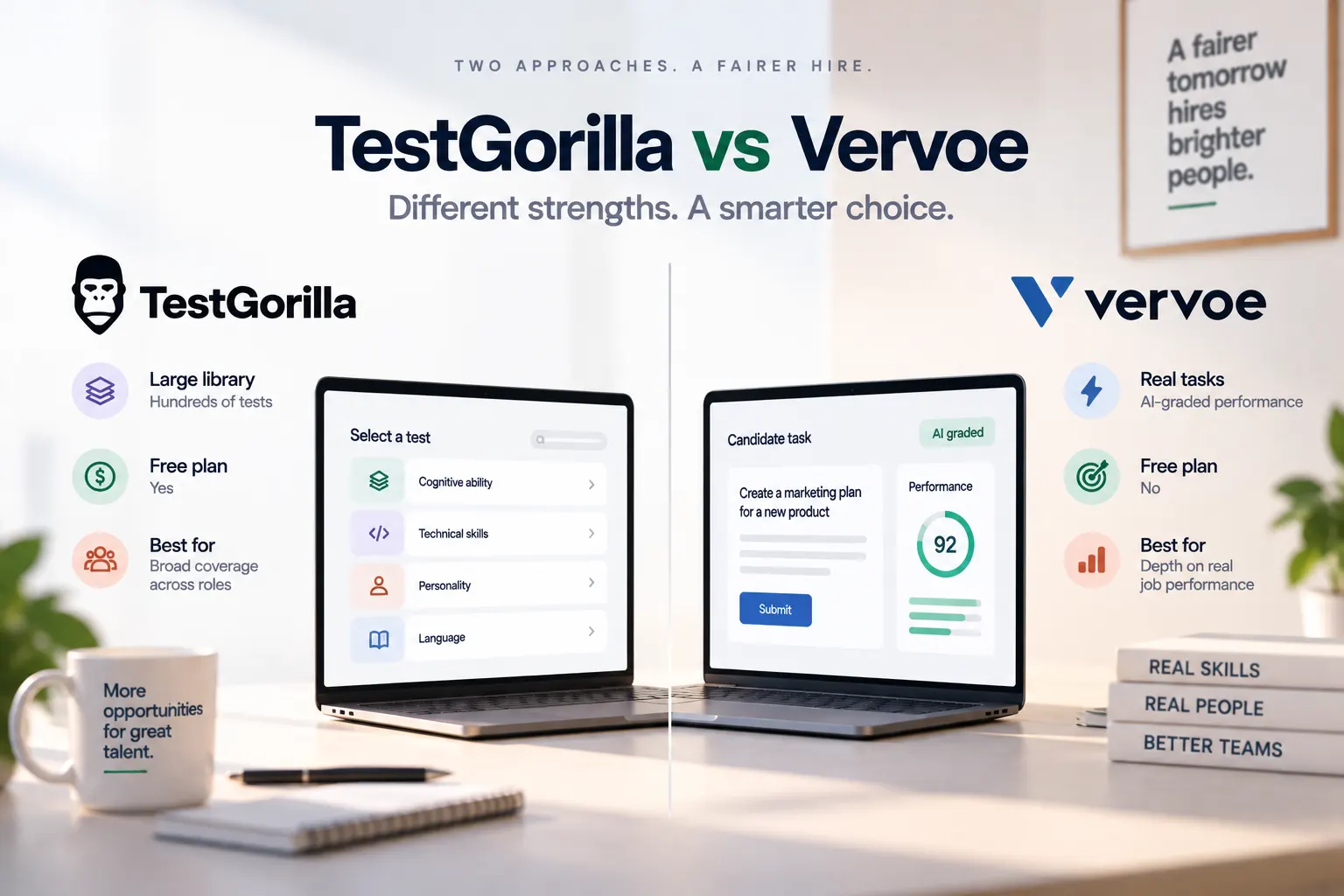 TestGorilla vs Vervoe (2026): Which Skills Assessment Tool Should You Choose?