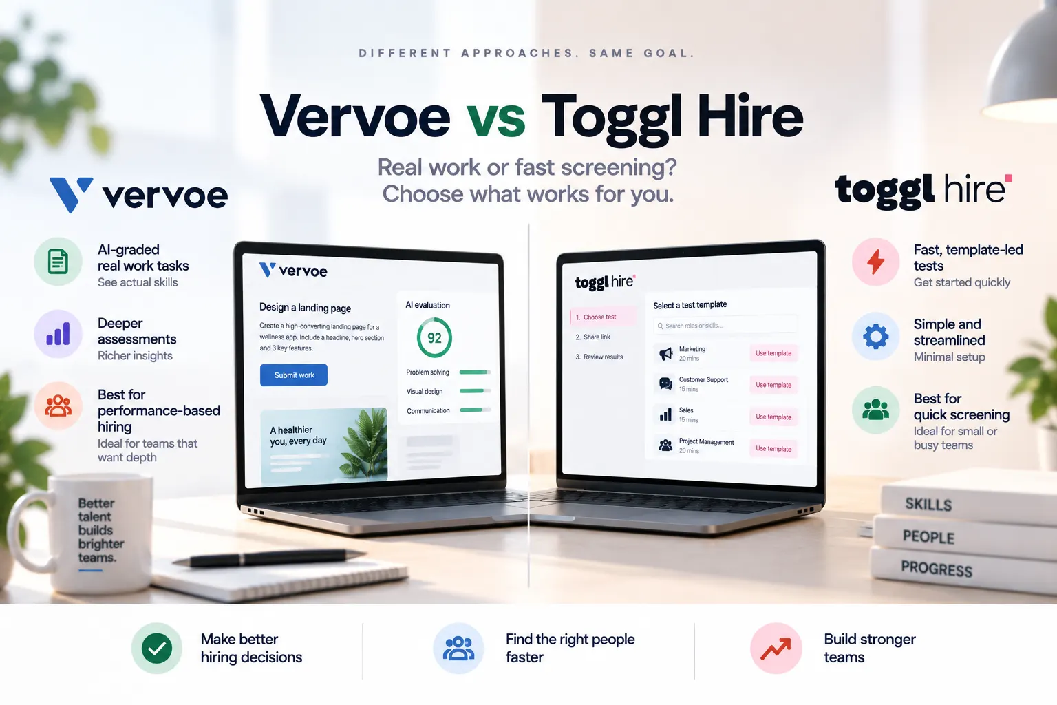 Vervoe vs Toggl Hire (2026): Which Skills Assessment Tool Should You Choose?